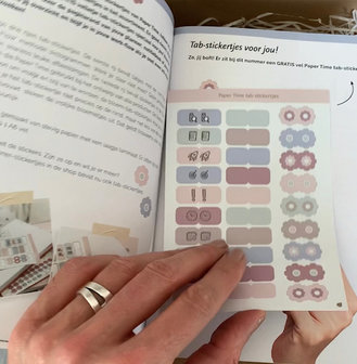 Paper Time planner stickertjes in kunststof hoesje