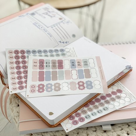 Paper Time planner stickertjes in kunststof hoesje