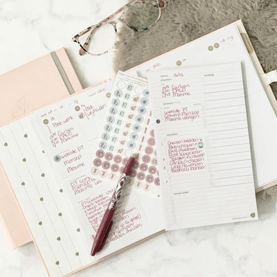 Paper Time planner stickertjes in kunststof hoesje