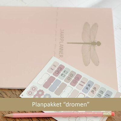 Jaarplanner Planpakket dromen